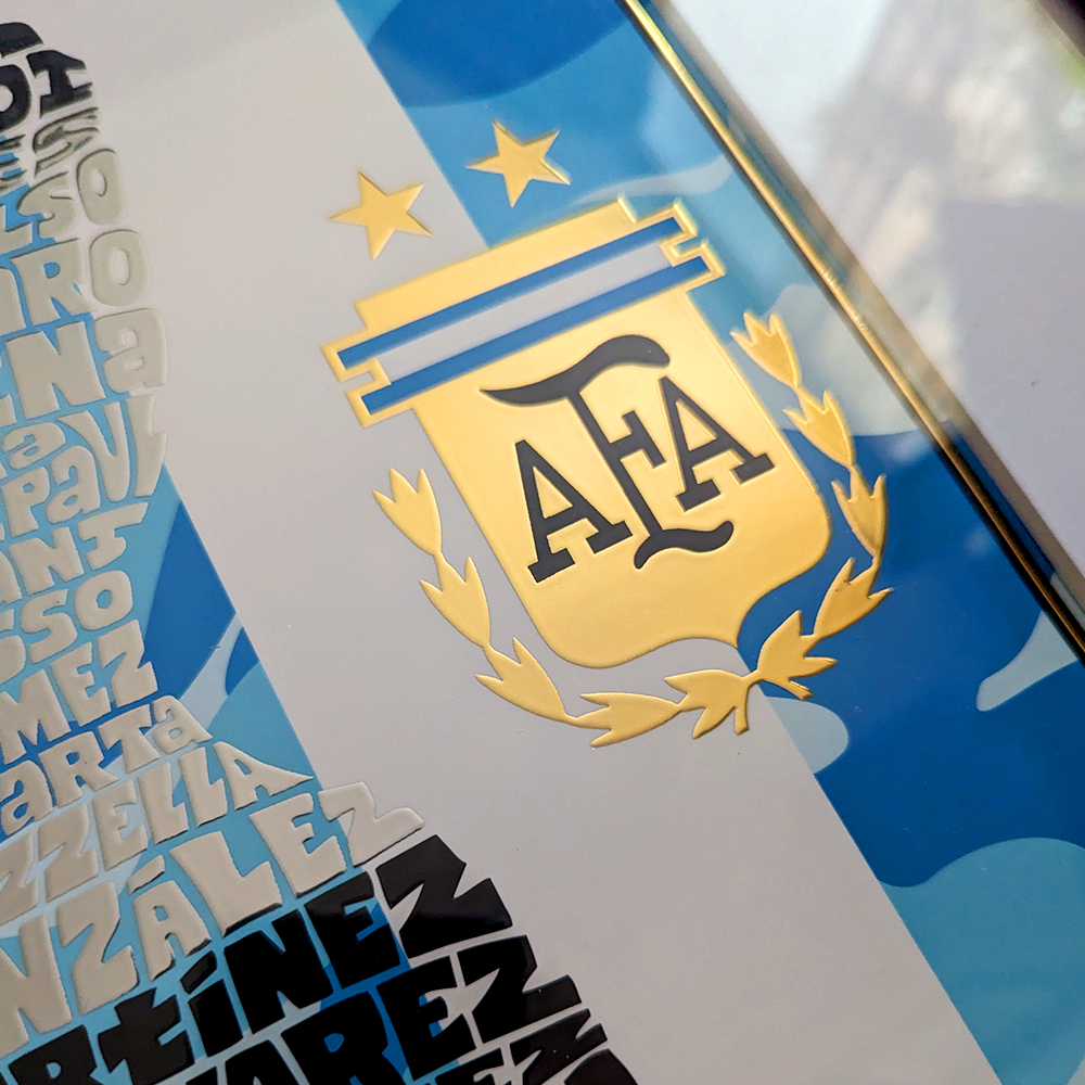 Argentina Copa América 2021 Trophy Poster