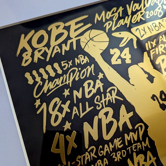 Kobe Bryant Gold Foil