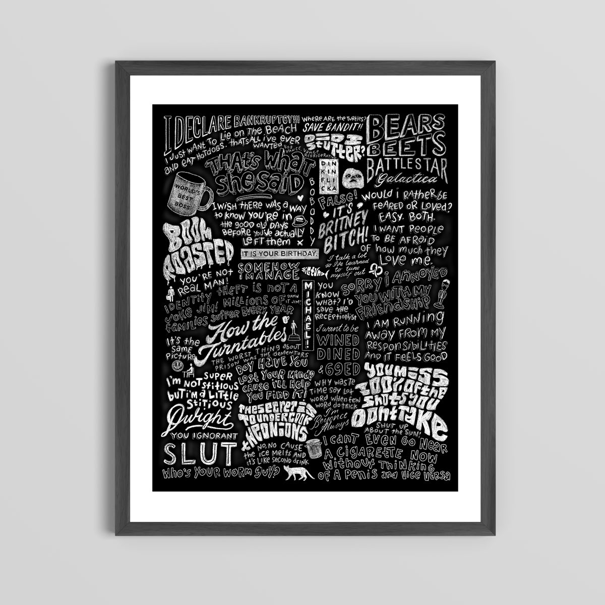 The Office Quotes Poster